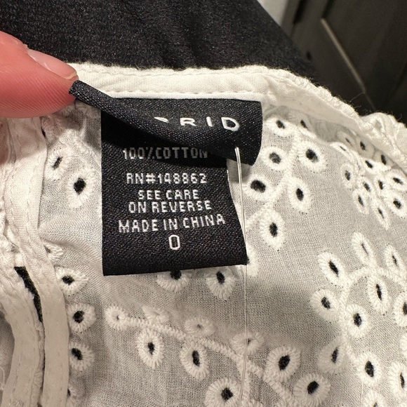 Torrid White Eyelet Tank Top - Picture 5 of 7